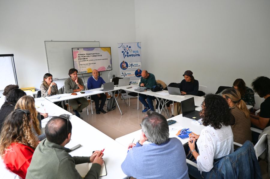 Representantes de las entidades miembro del proyecto en la reunión celebrada en Salamanca